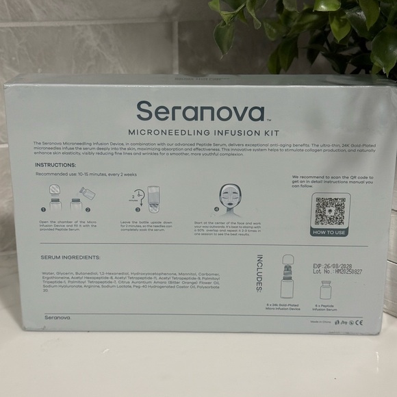 Seranova Microneedling Infusion 2 Vial TRIAL w/ instructions - Picture 3 of 7